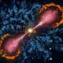 Black hole jets reach far beyond galaxies' visible edges, potentially deciding their fate