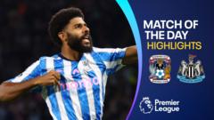 Coventry thrash Newcastle to claim first PL home win in 25 years