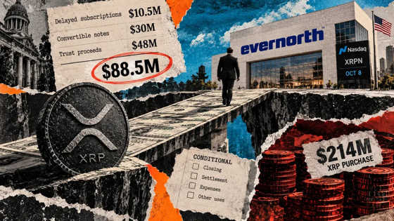 Evernorth’s Nasdaq XRP treasury is approved, but its real buying power isn’t the $300 million expected
