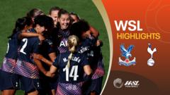 Holdt scores hat-trick as Spurs thrash 10-player Palace