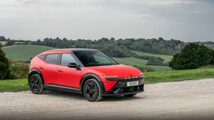 Hyundai's all-electric hot hatch goes on sale in the UK, starting at around $25,000