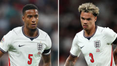 Konsa and O'Reilly doubts to face Czech Republic