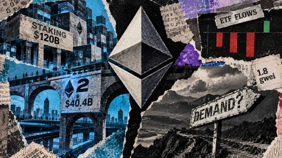 L2 growth and $120 billion in staking hide Ethereum’s supply reality