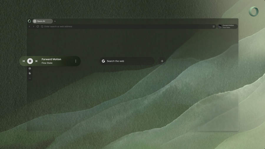 Opera's lightweight Air browser is back, unbothered, moisturized, in its lane