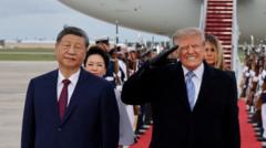 特朗普為何親赴機場，超規格接待習近平？