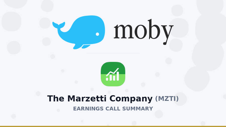 The Marzetti Company Q4 2026 Earnings Call Summary