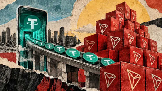 TRON moved $2.2 trillion in stablecoins while TRX supply grew for 108 straight days