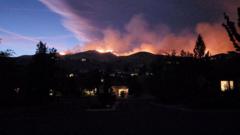 US firefighters say major blaze near Reno about a quarter contained