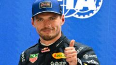 Verstappen on sprint pole after another settings issue