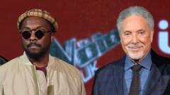 Will.i.am backs campaign for Sir Tom Jones to return to The Voice