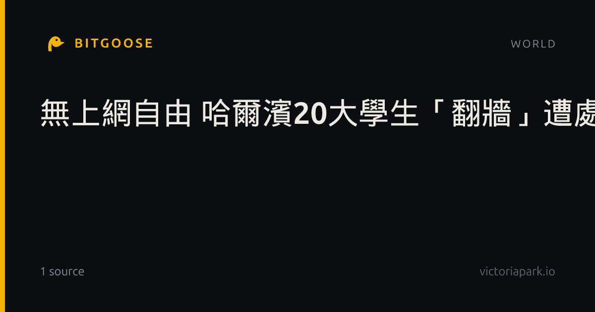 無上網自由 哈爾濱20大學生「翻牆」遭處分