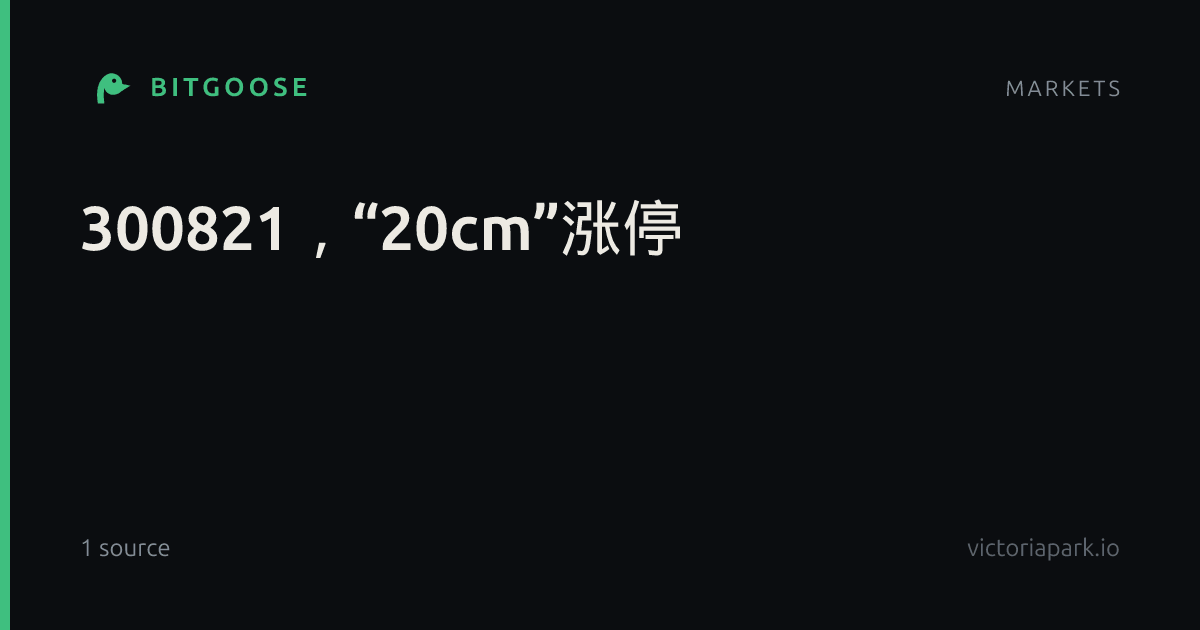 300821，“20cm”涨停
