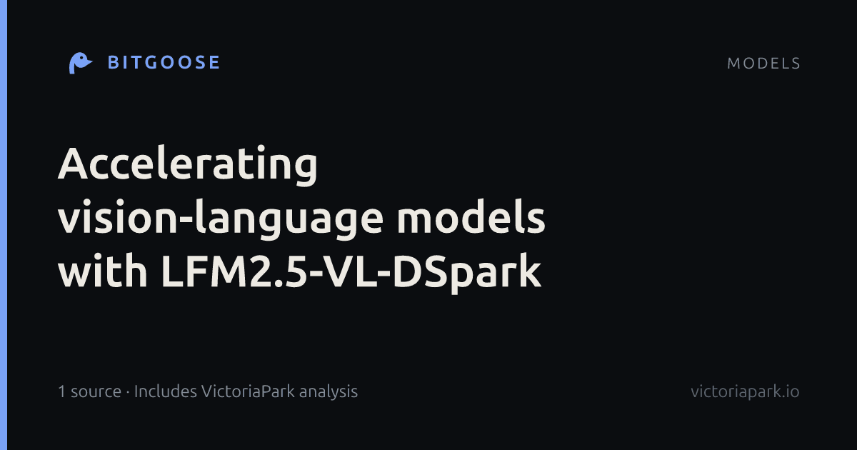 Accelerating vision-language models with LFM2.5-VL-DSpark