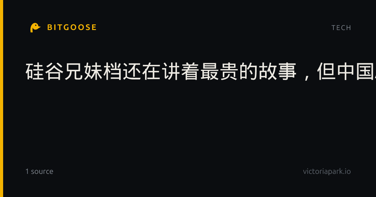 硅谷兄妹档还在讲着最贵的故事，但中国AI遥遥领先？