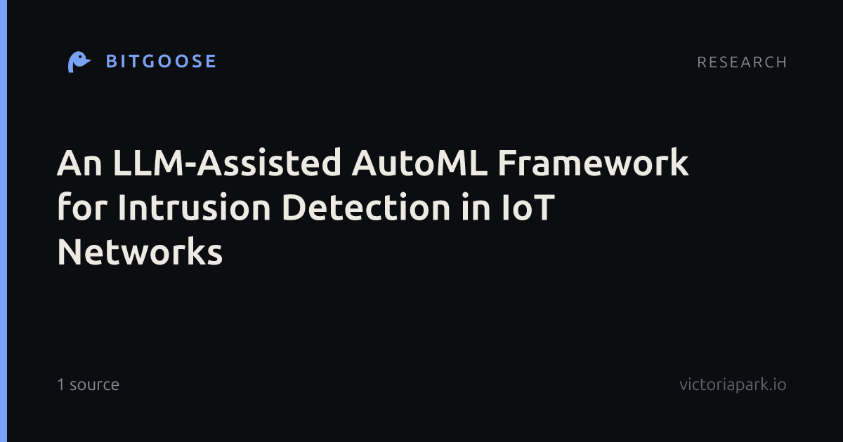 An LLM-Assisted AutoML Framework for Intrusion Detection in IoT Networks