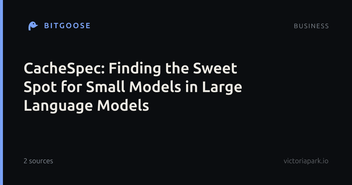 CacheSpec: Finding the Sweet Spot for Small Models in Large Language Models