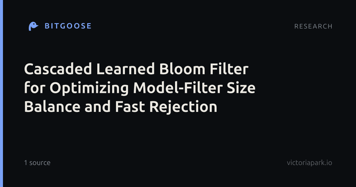 Cascaded Learned Bloom Filter for Optimizing Model-Filter Size Balance and Fast Rejection