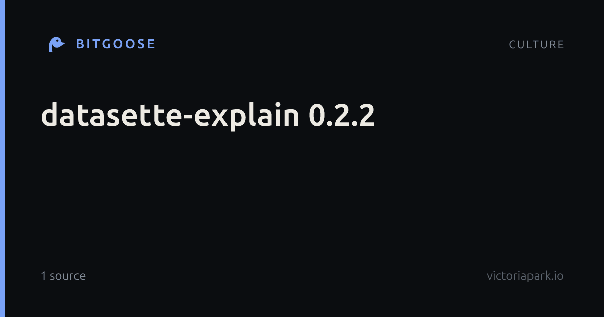 datasette-explain 0.2.2