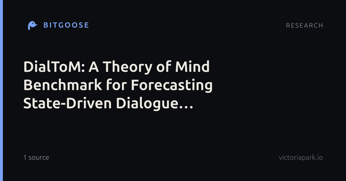 DialToM: A Theory of Mind Benchmark for Forecasting State-Driven Dialogue Trajectories