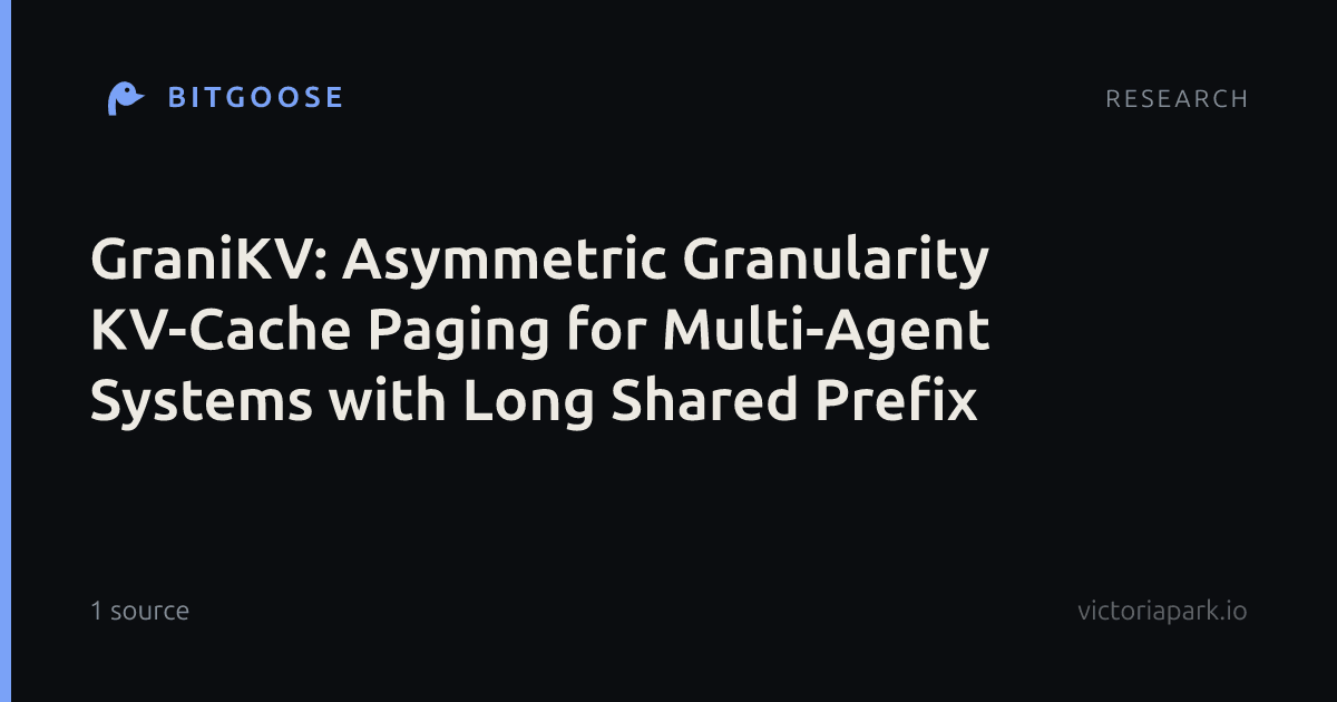 GraniKV: Asymmetric Granularity KV-Cache Paging for Multi-Agent Systems with Long Shared Prefix