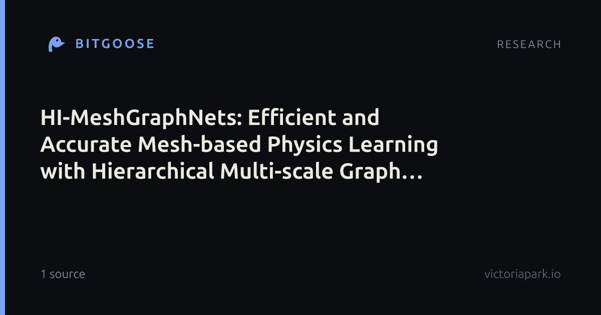 HI-MeshGraphNets: Efficient and Accurate Mesh-based Physics Learning with Hierarchical Multi-scale Graph Neural Networks