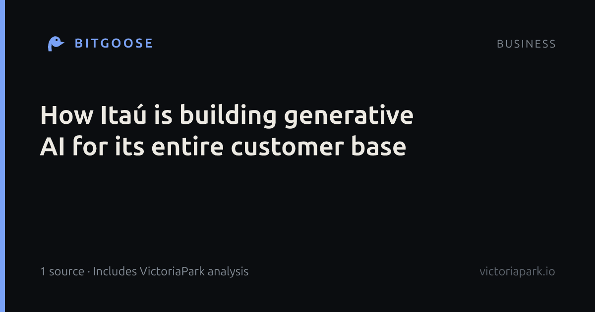 How Itaú is building generative AI for its entire customer base
