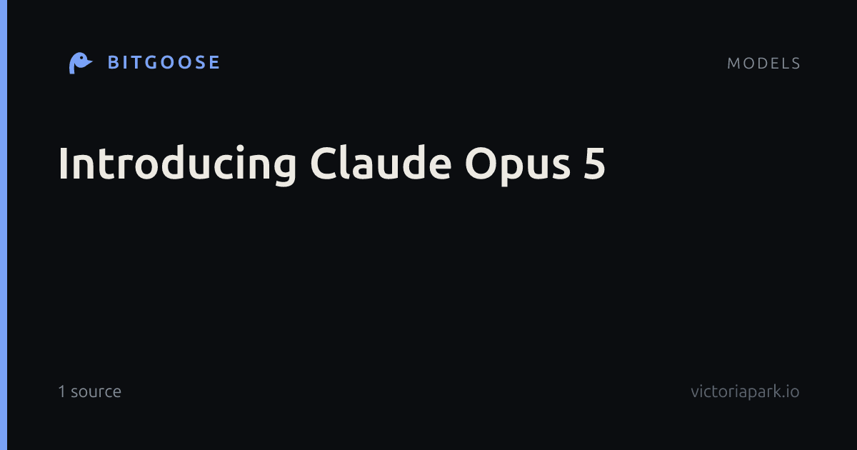 Introducing Claude Opus 5