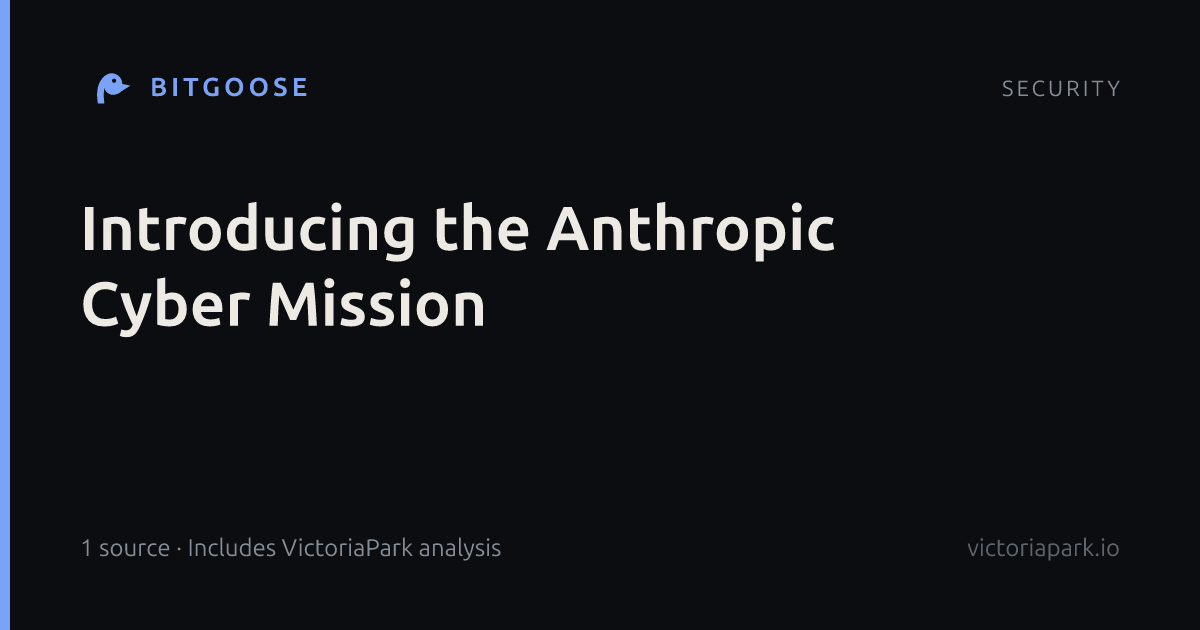 Introducing the Anthropic Cyber Mission
