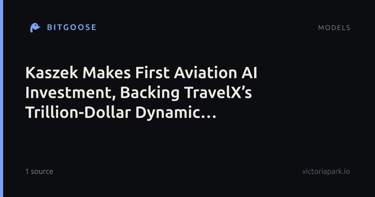 Kaszek Makes First Aviation AI Investment, Backing TravelX’s Trillion-Dollar Dynamic Inventory Vision