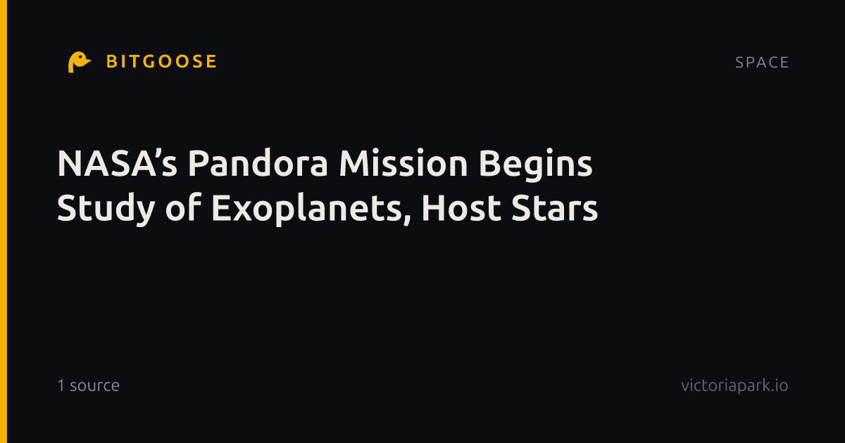 NASA’s Pandora Mission Begins Study of Exoplanets, Host Stars