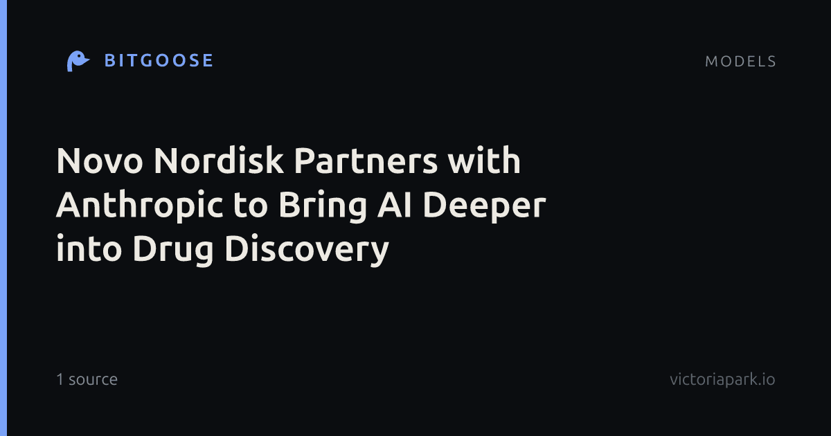 Novo Nordisk Partners with Anthropic to Bring AI Deeper into Drug Discovery