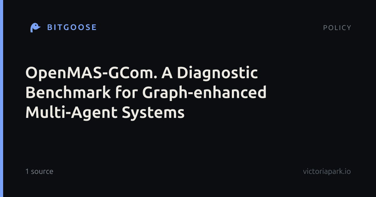 OpenMAS-GCom. A Diagnostic Benchmark for Graph-enhanced Multi-Agent Systems