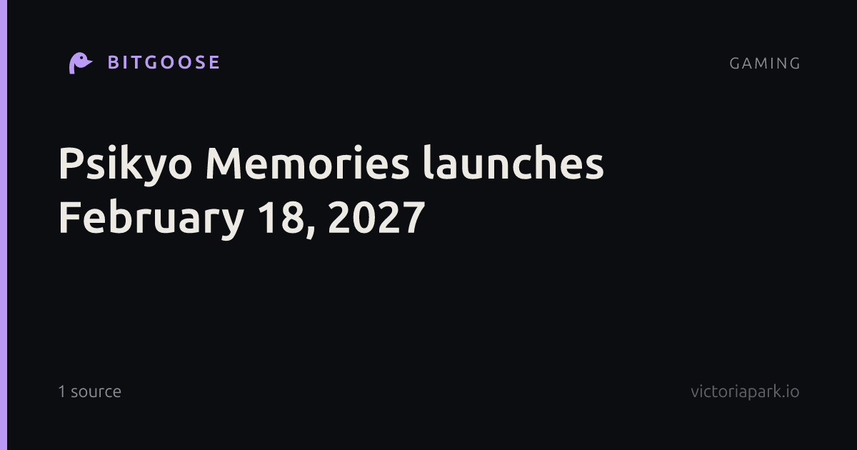 Psikyo Memories launches February 18, 2027