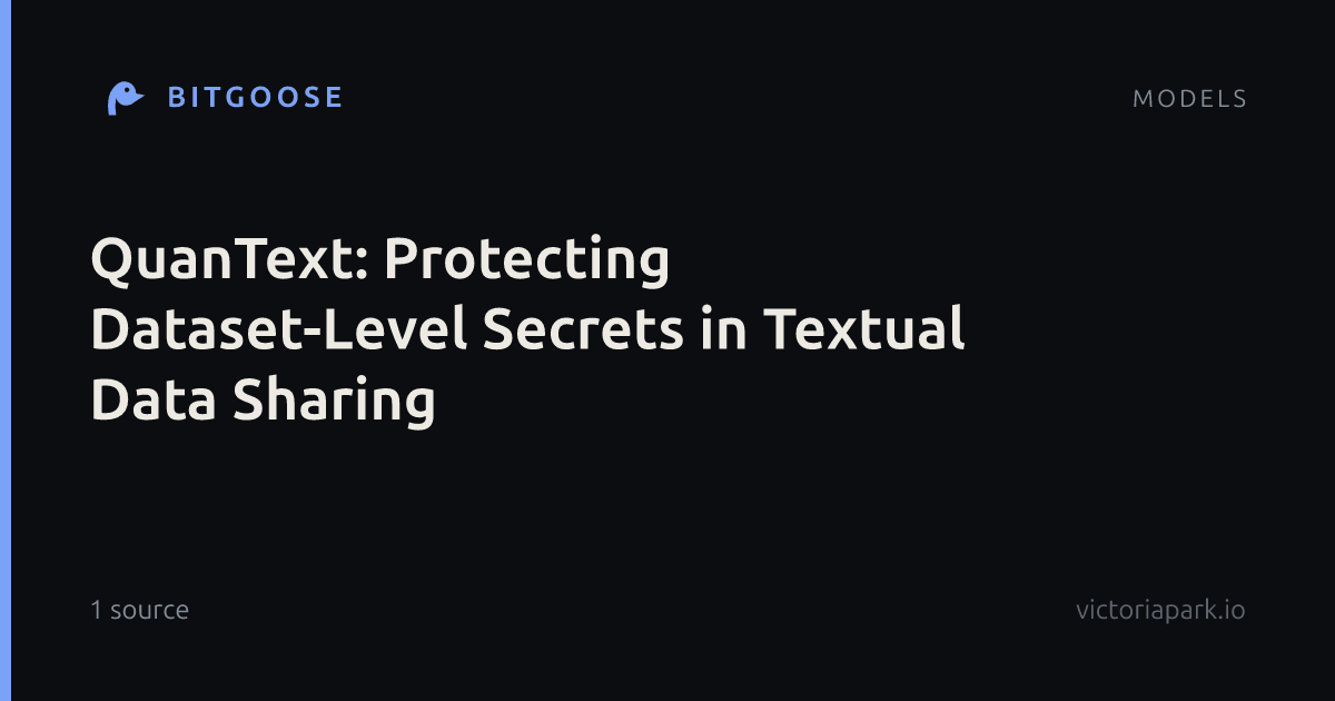 QuanText: Protecting Dataset-Level Secrets in Textual Data Sharing