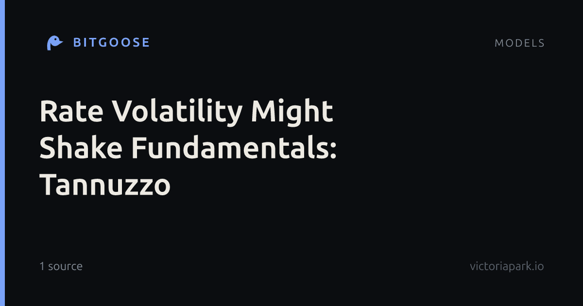 Rate Volatility Might Shake Fundamentals: Tannuzzo