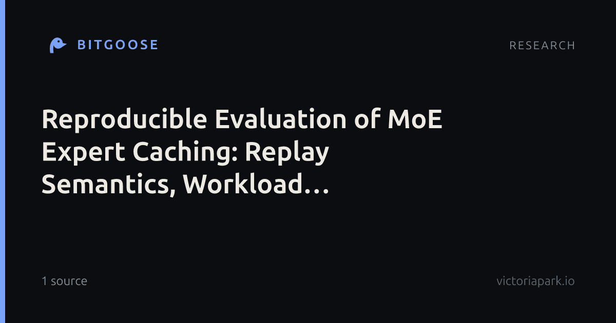 Reproducible Evaluation of MoE Expert Caching: Replay Semantics, Workload Contamination, and Operating Regimes