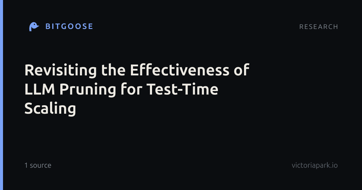 Revisiting the Effectiveness of LLM Pruning for Test-Time Scaling