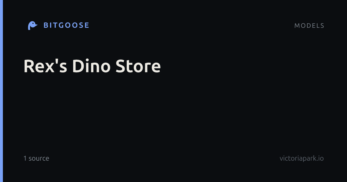 Rex's Dino Store