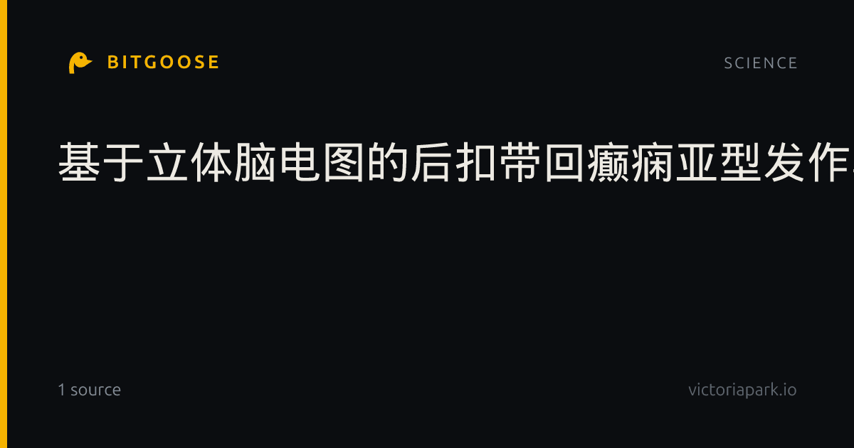 基于立体脑电图的后扣带回癫痫亚型发作期致痫网络差异研究