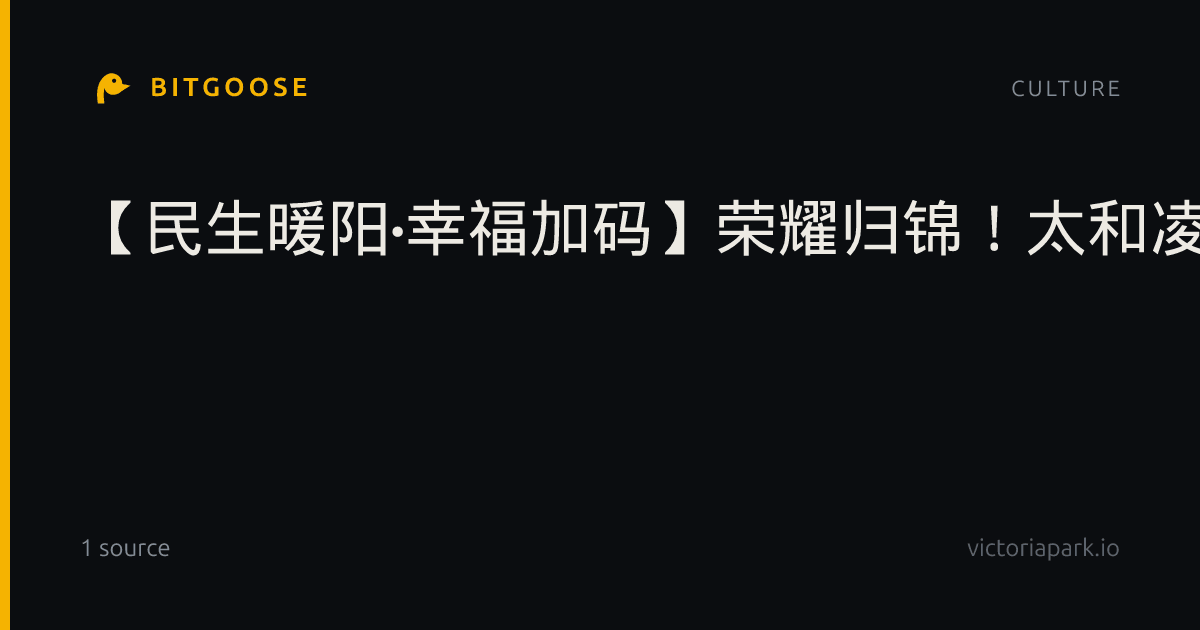 【民生暖阳·幸福加码】荣耀归锦！太和凌南街道足球队斩获辽宁省乡镇足球嘉年赛季军