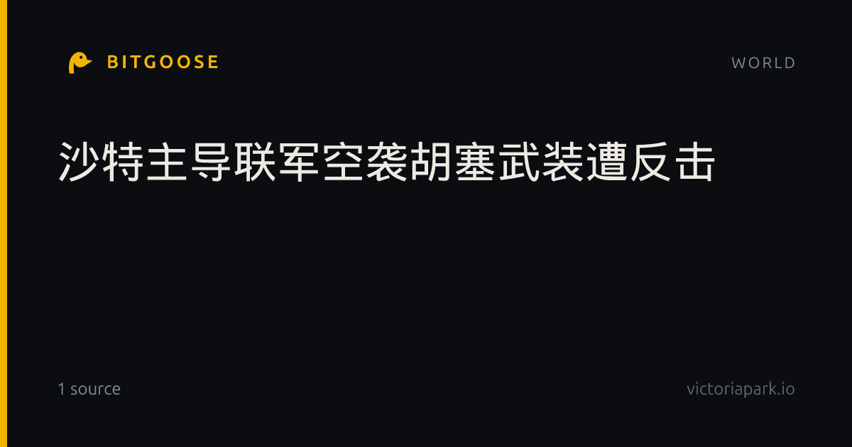 沙特主导联军空袭胡塞武装遭反击