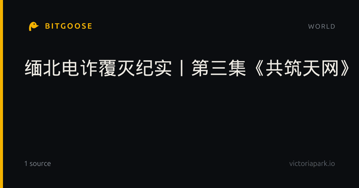 缅北电诈覆灭纪实丨第三集《共筑天网》