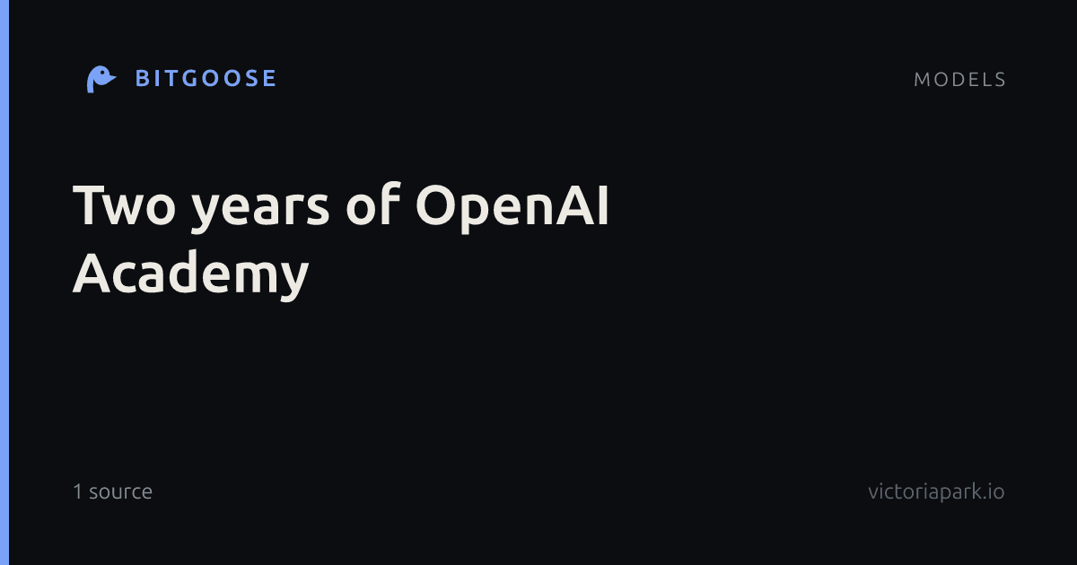 Two years of OpenAI Academy