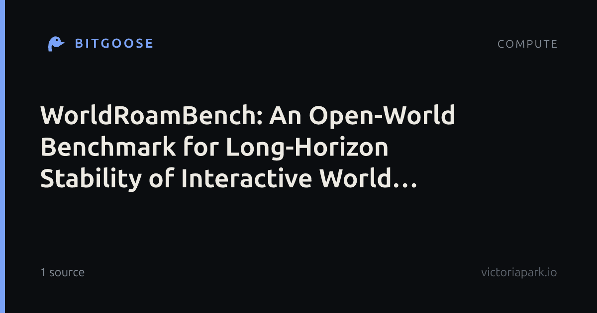 WorldRoamBench: An Open-World Benchmark for Long-Horizon Stability of Interactive World Models