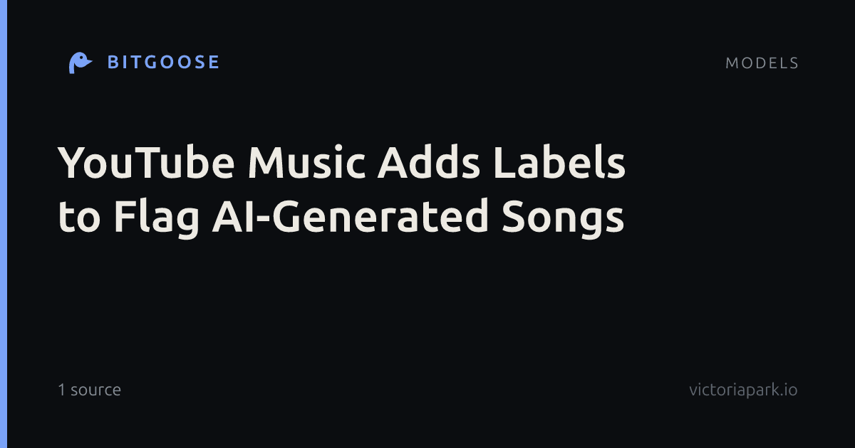 YouTube Music Adds Labels to Flag AI-Generated Songs